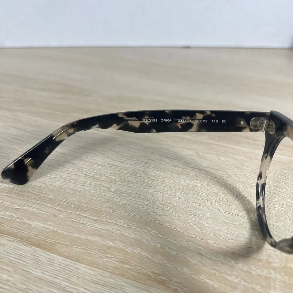 Ray-Ban RB2199 Orion 1333/71 Sunglasses Gray Marble Frames Only 52-22-145 Italy